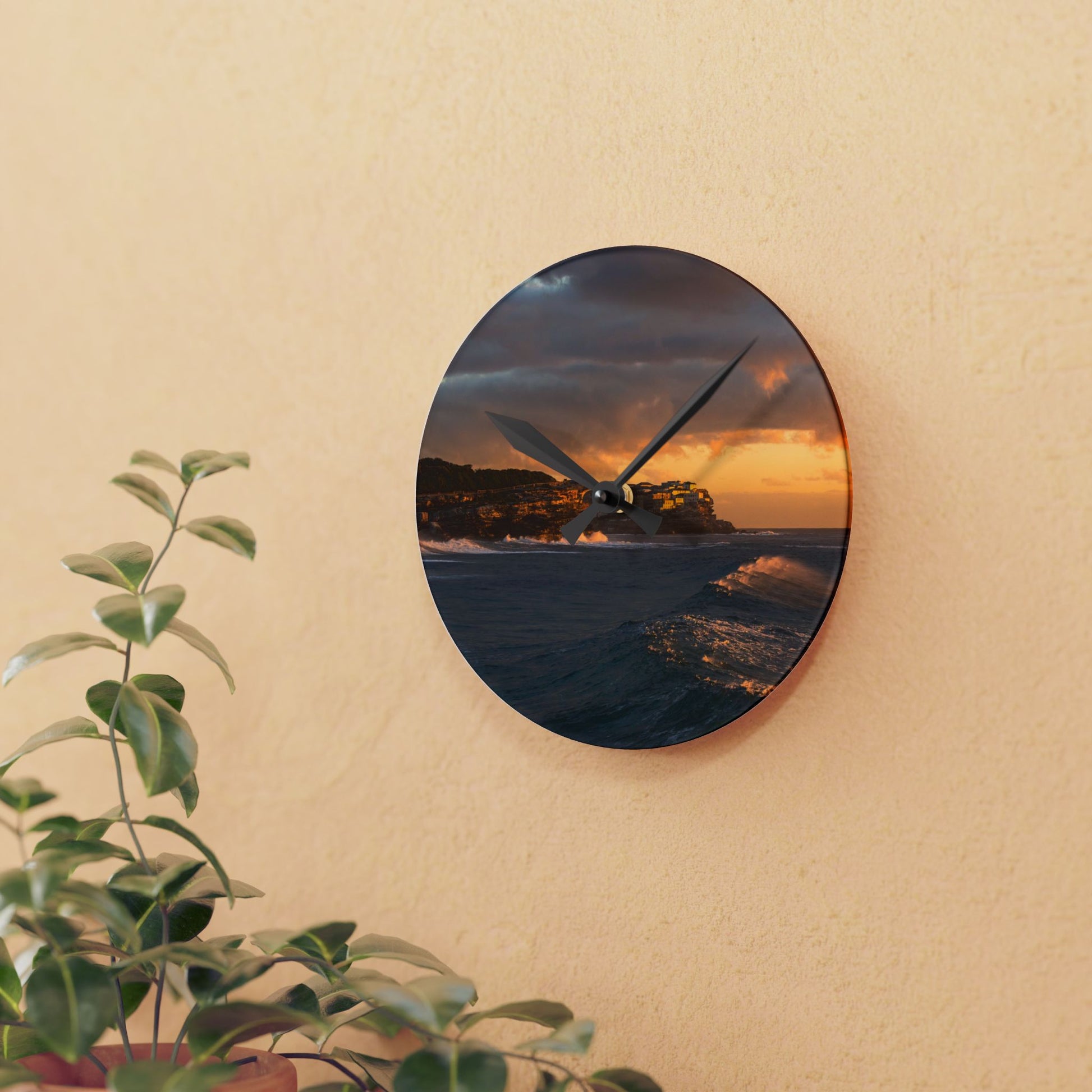 Bronte Surf Wall Clock