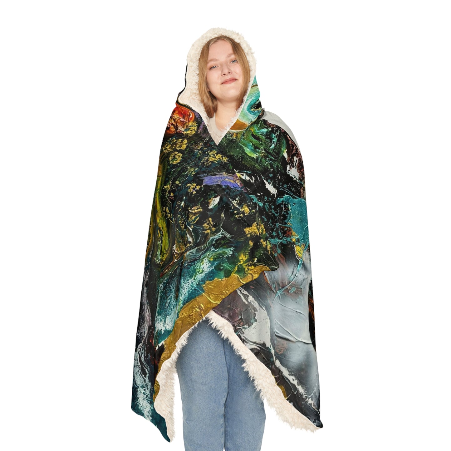 Headspace by James Sherwood Snuggle Blanket