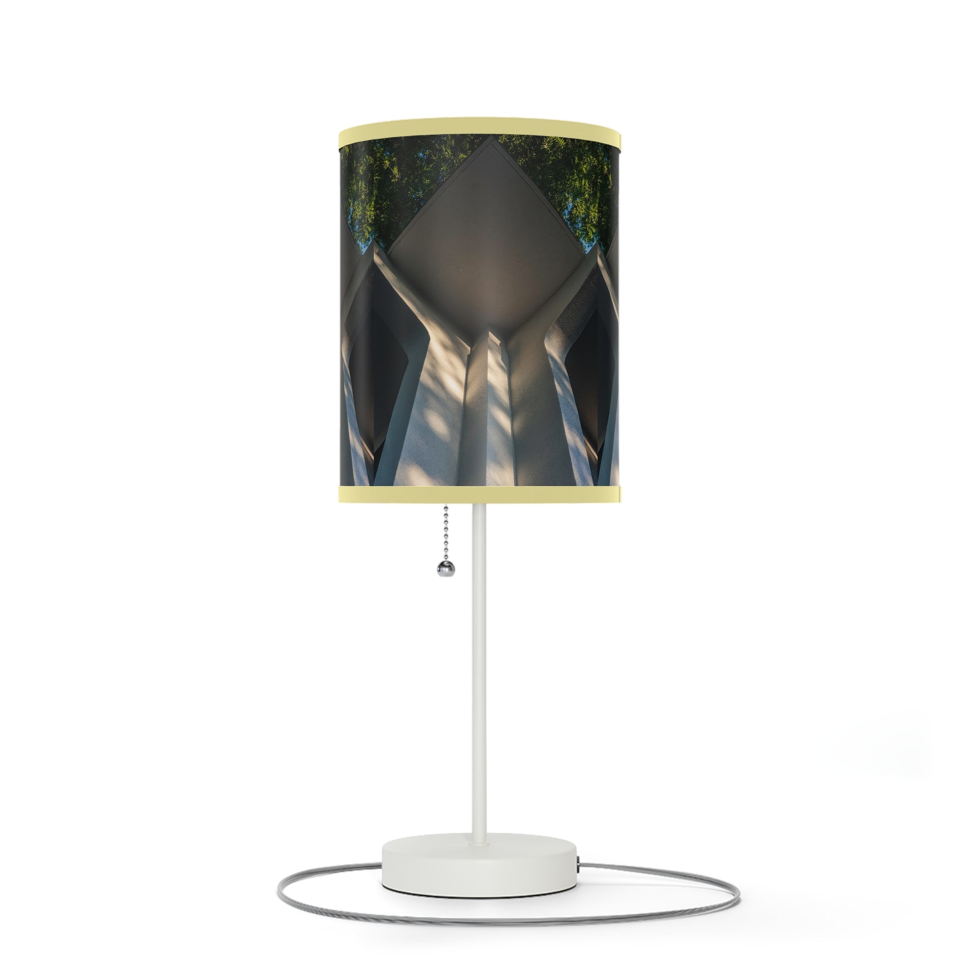 Geometric Corner Table Lamp