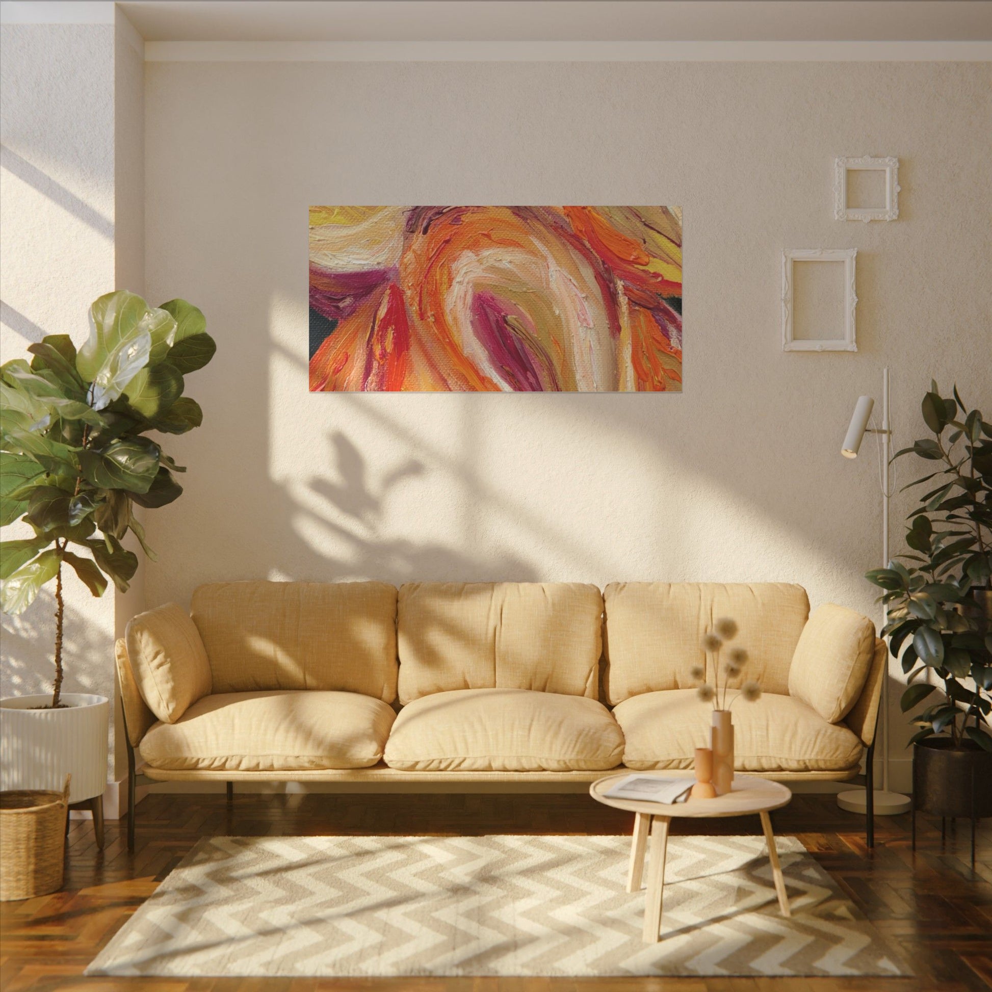 ' A Dramatic Awakening' Canvas