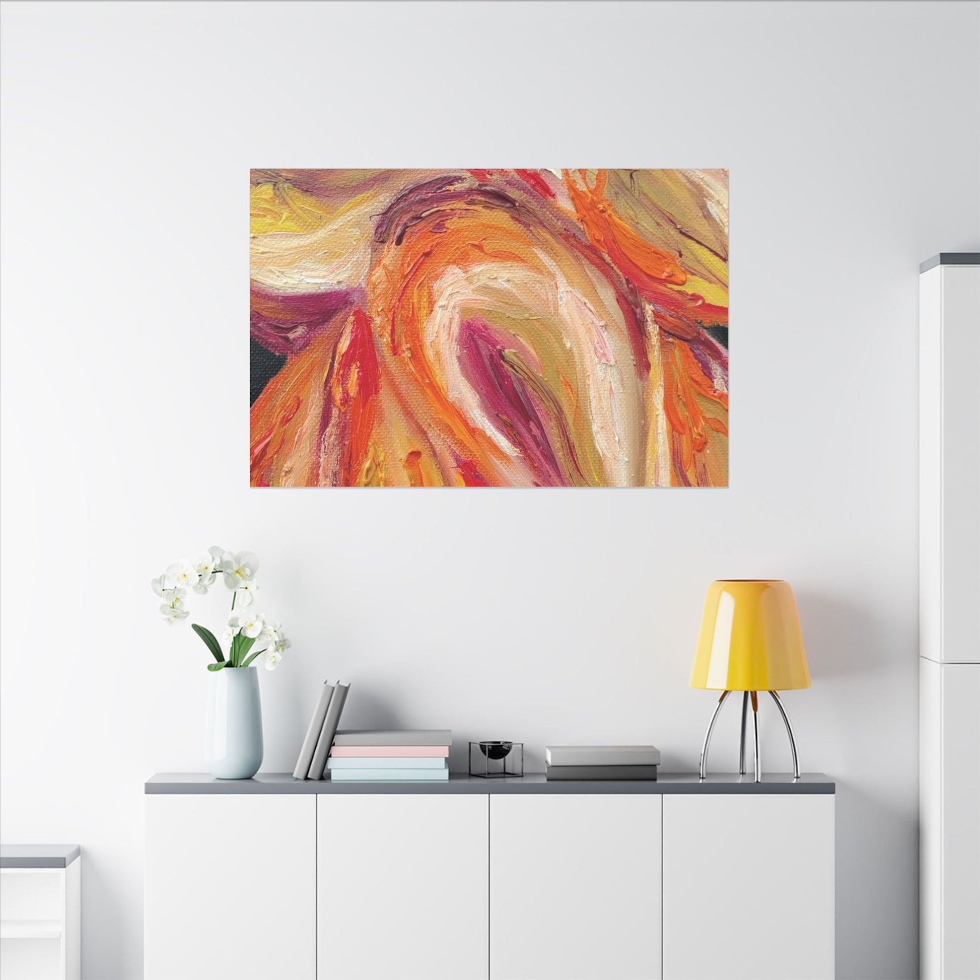 ' A Dramatic Awakening' Canvas