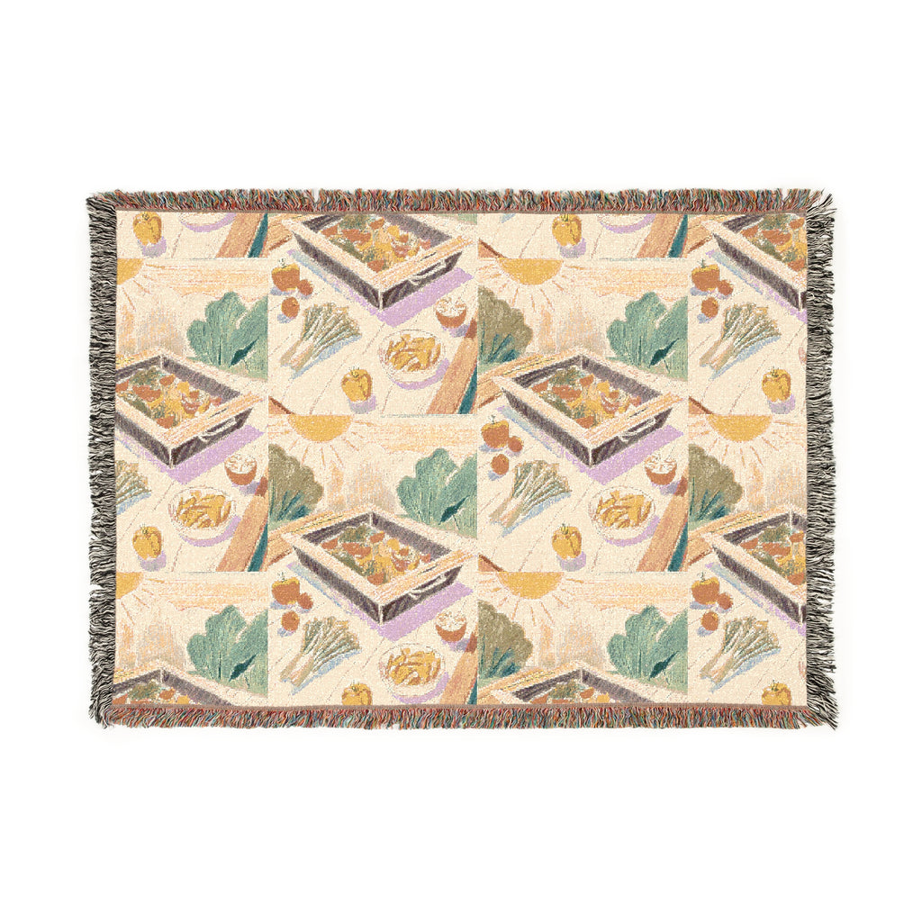 Food 100% Cotton Cozy Blanket