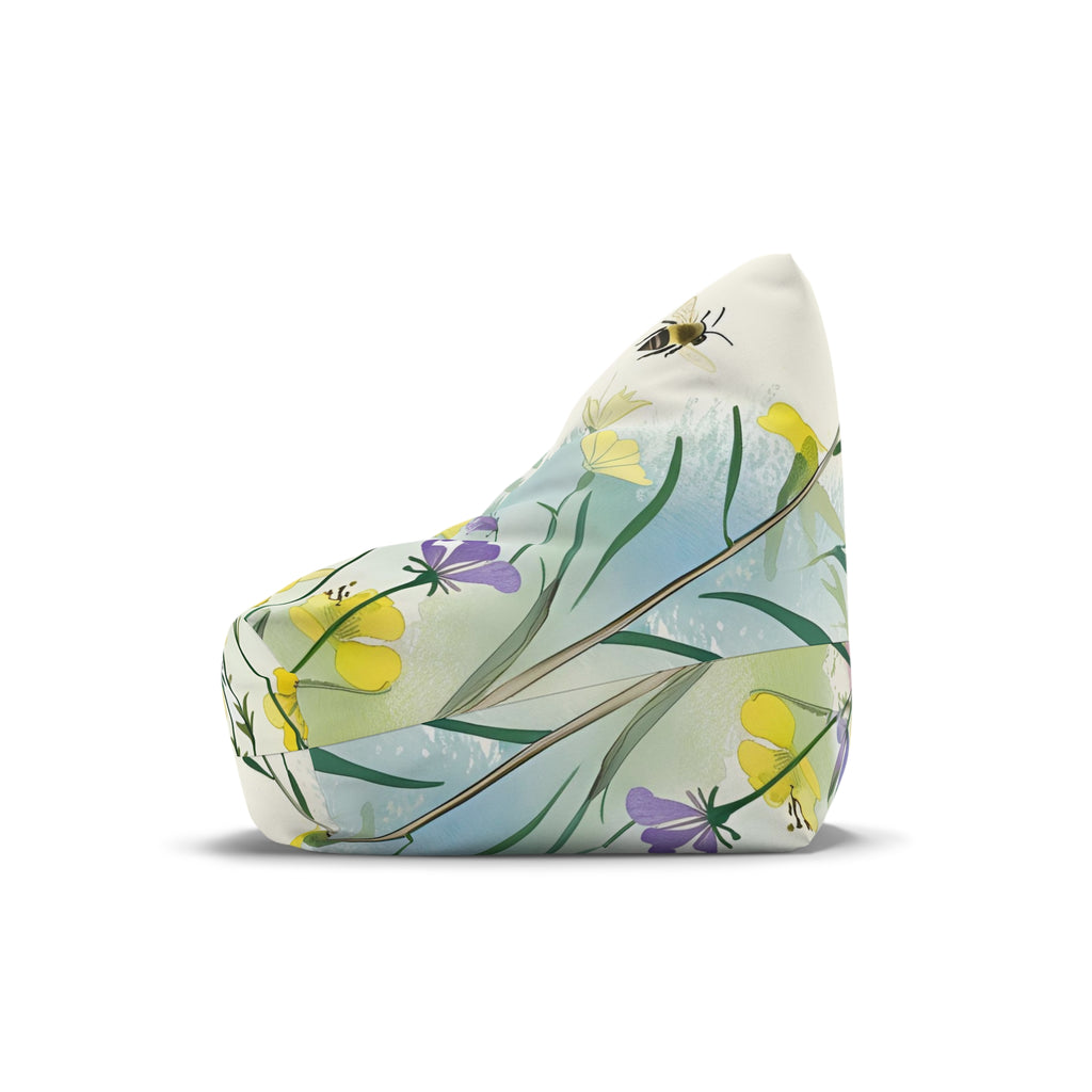 Bee Garden Bean Bag Chair Cover