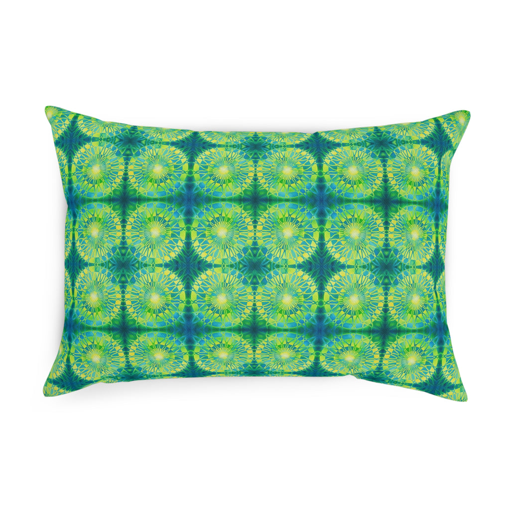 Safety Net Circles by Uta Feinstein Pillow