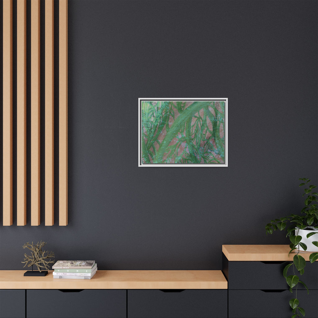 Inner Depths Framed Canvas Art
