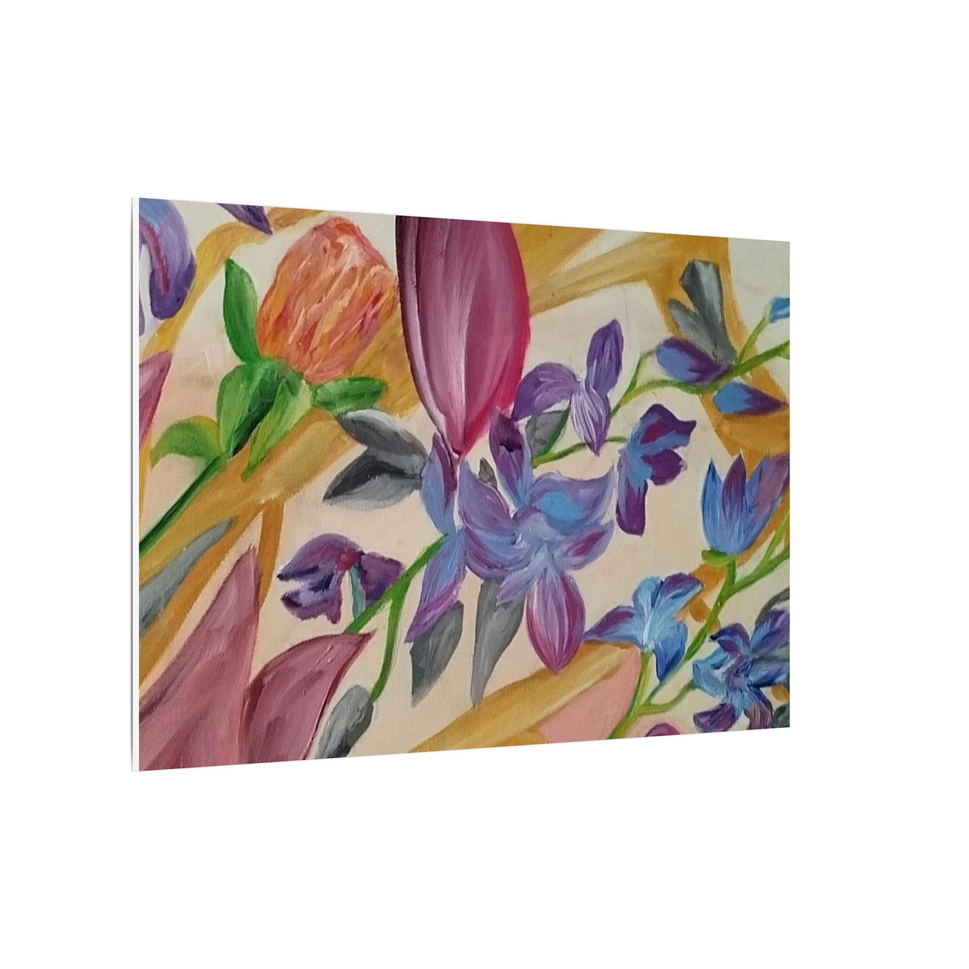 'A Dream of Flowers' Canvas
