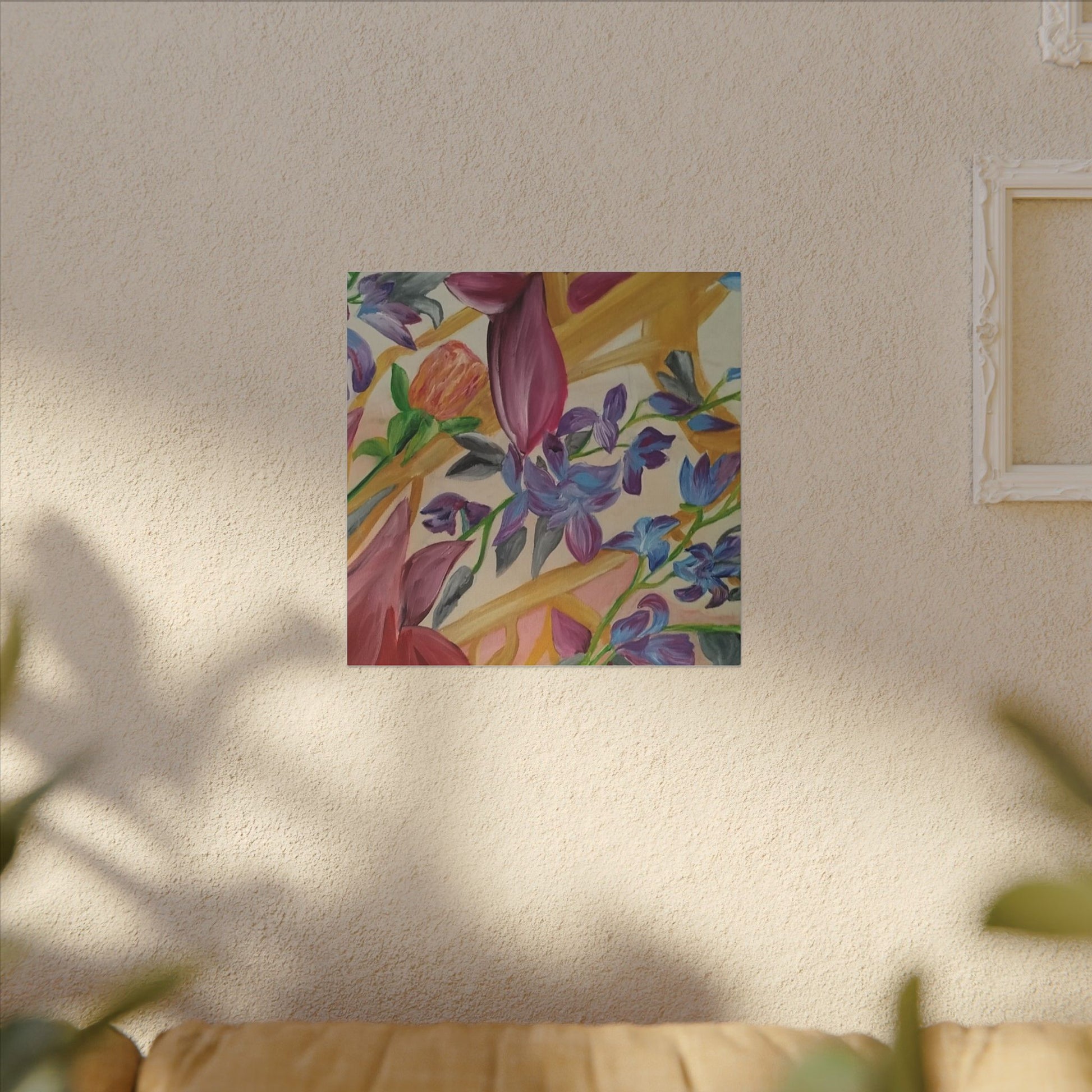 'A Dream of Flowers' Canvas