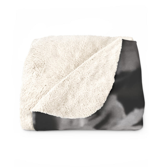 The Artist's Palette by Farooq: In The Shadows Sherpa Fleece Blanket