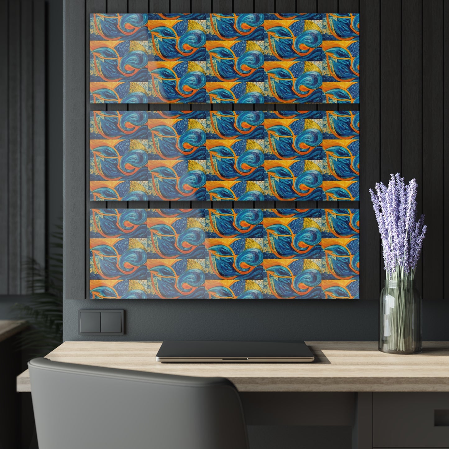 'A Meditation'  Acrylic Prints (Triptych)