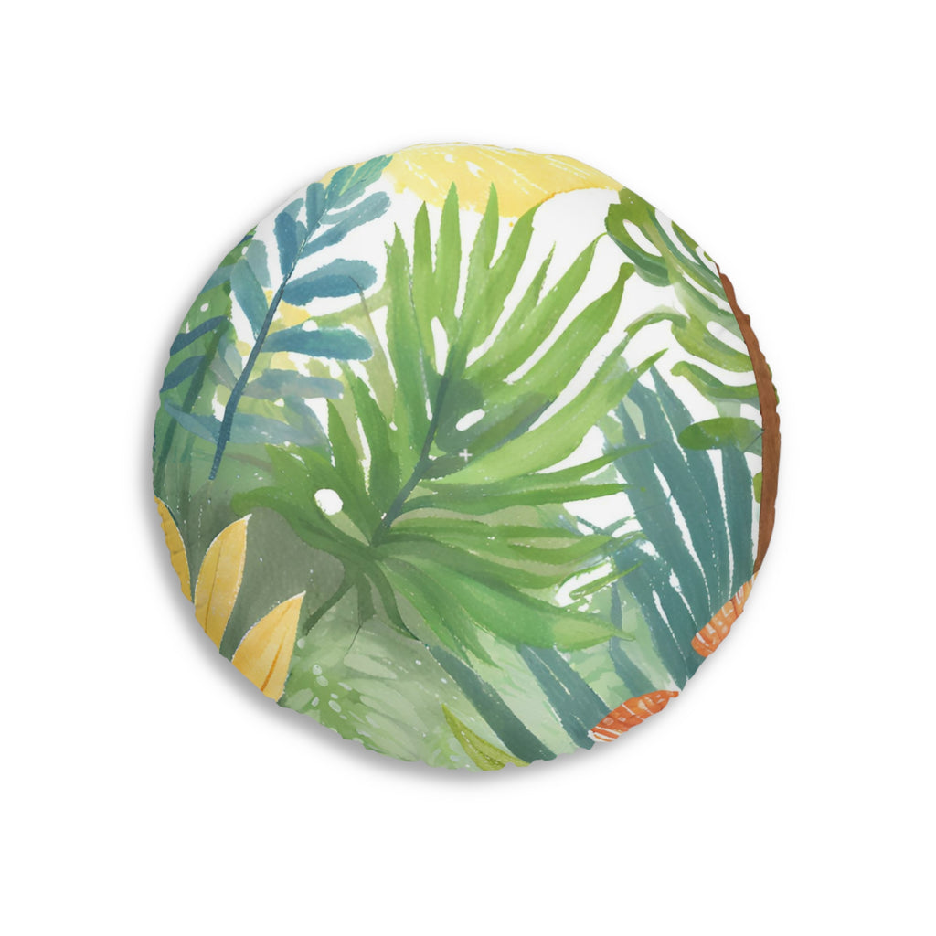 Forest Tufted Floor Pillow