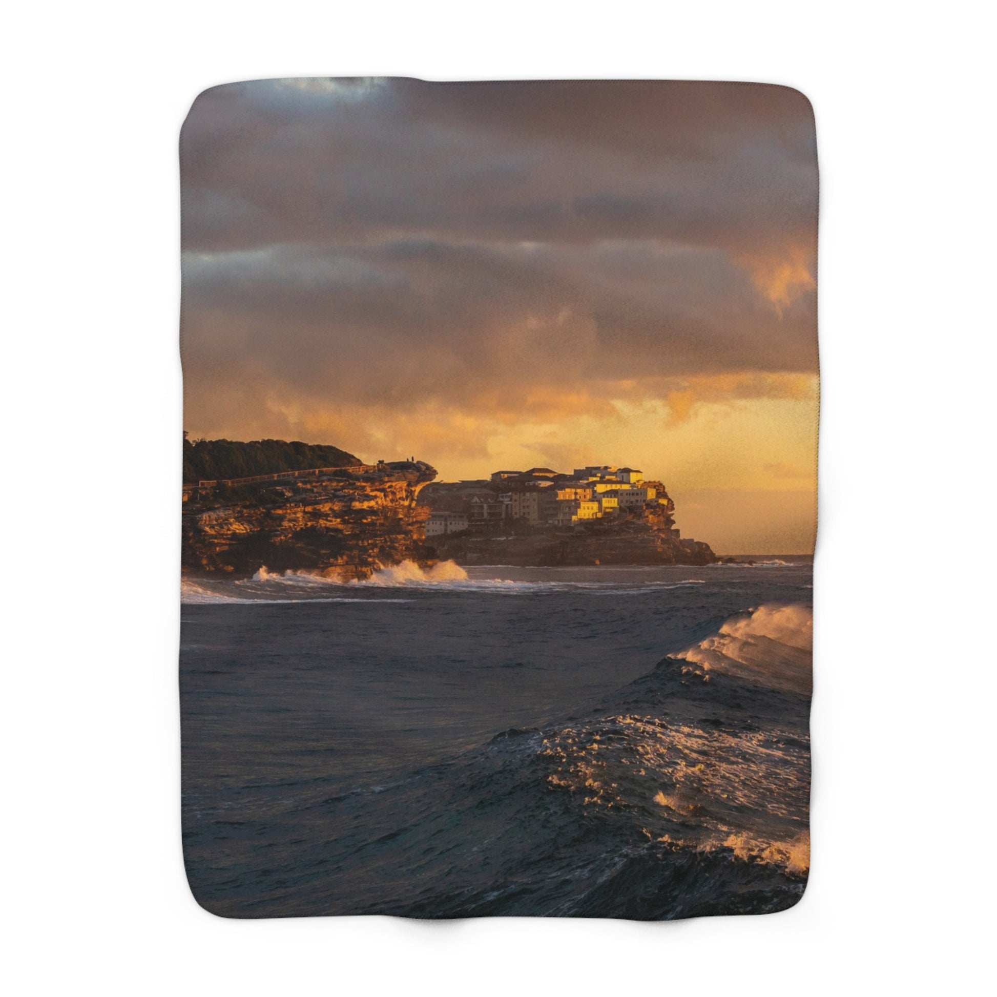 Bronte Surf Fleece Blanket