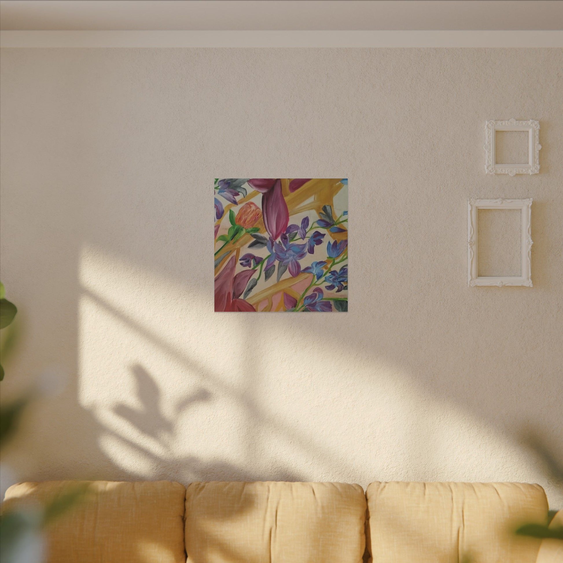 'A Dream of Flowers' Canvas