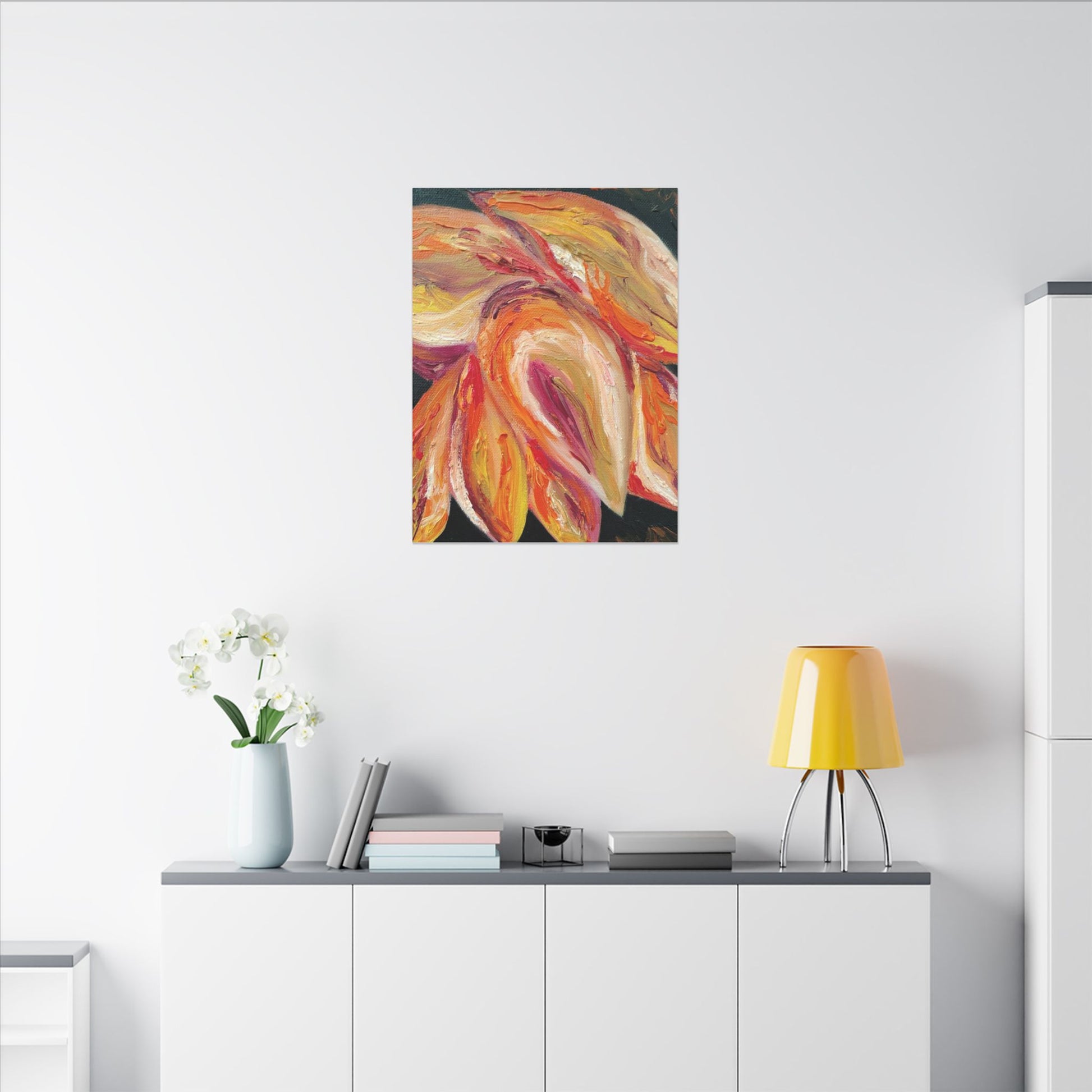 ' A Dramatic Awakening' Canvas