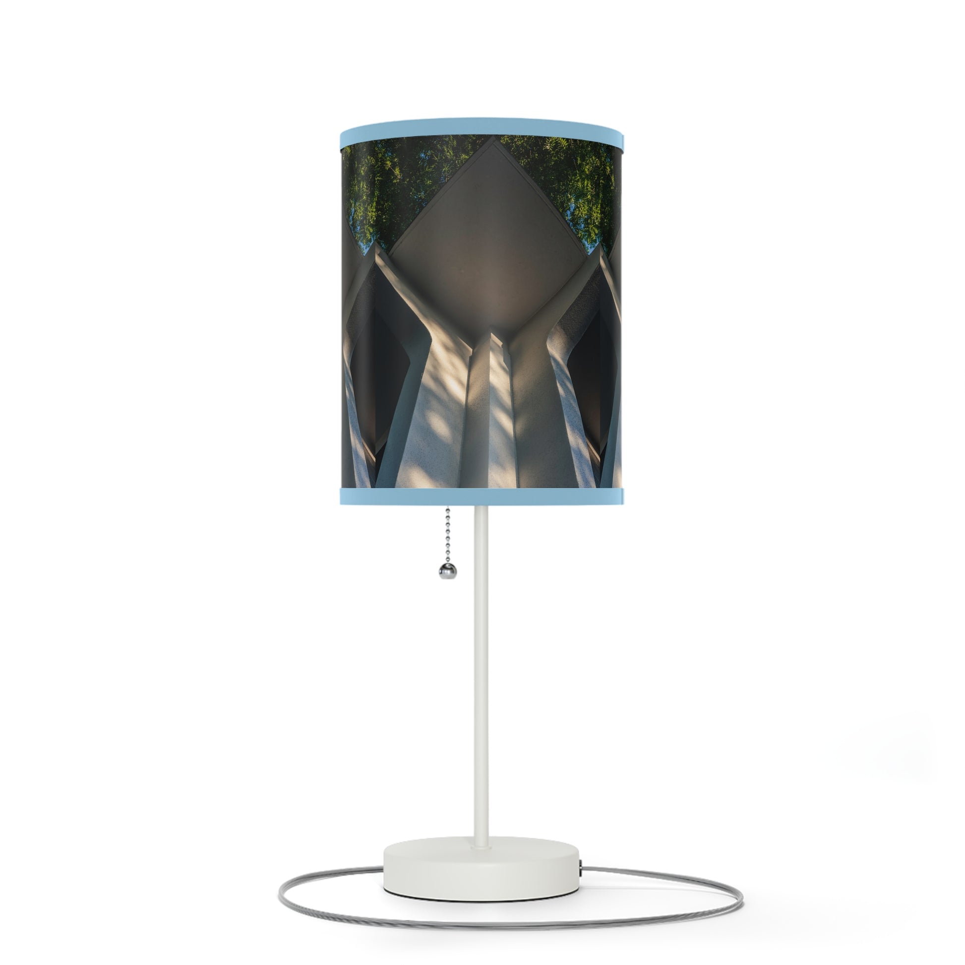 Geometric Corner Table Lamp