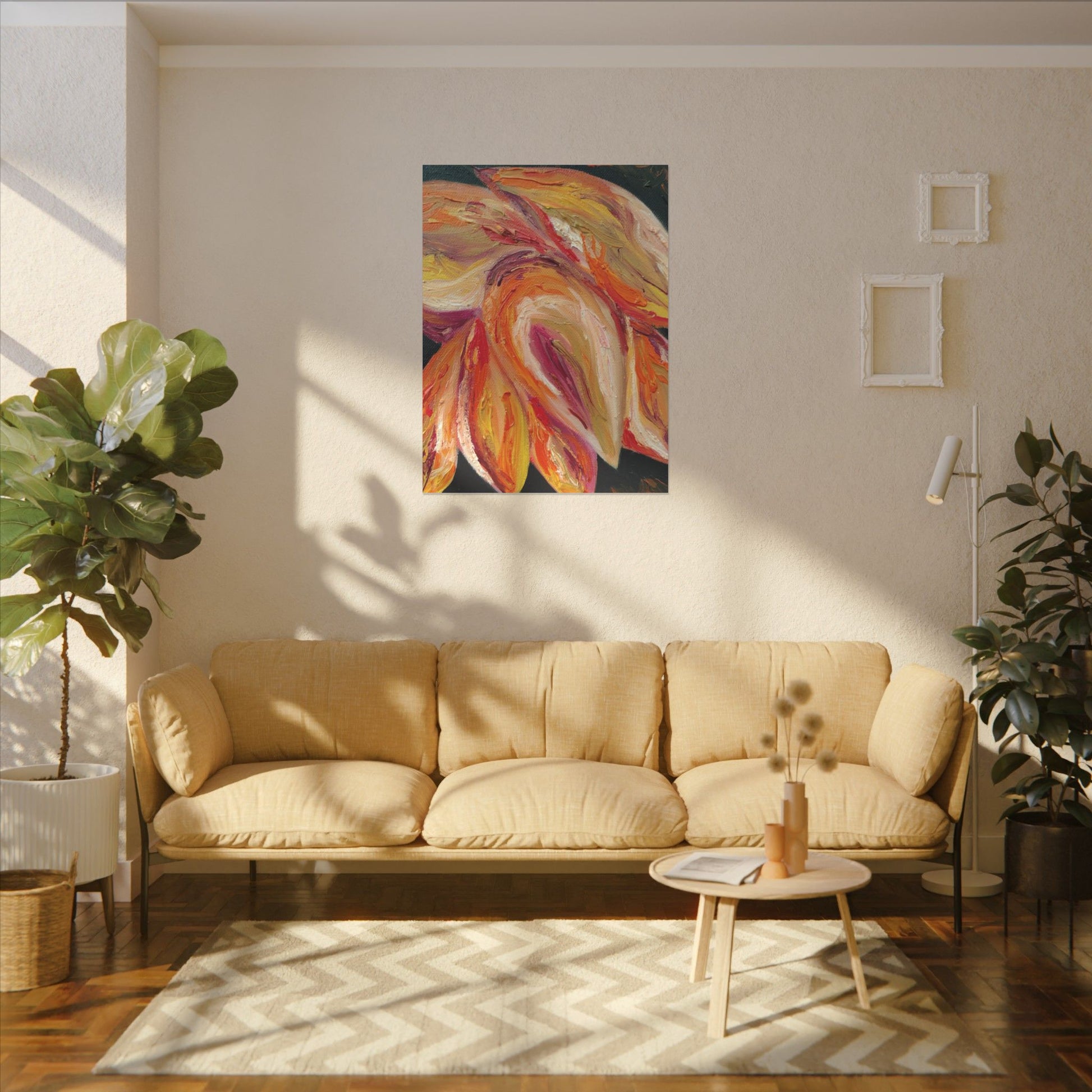 ' A Dramatic Awakening' Canvas