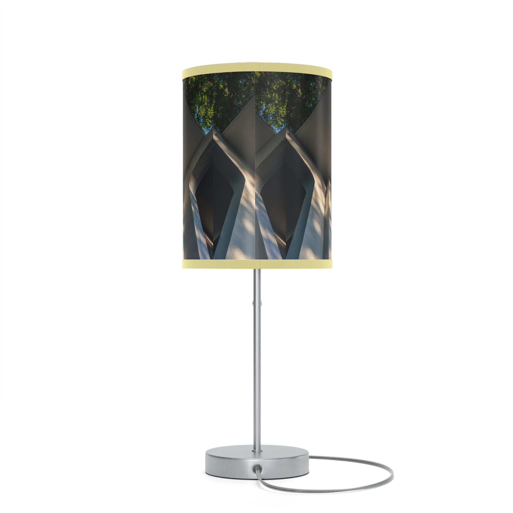 Geometric Corner Table Lamp