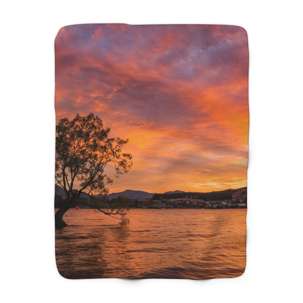Wanaka Queenstown Fleece Blanket