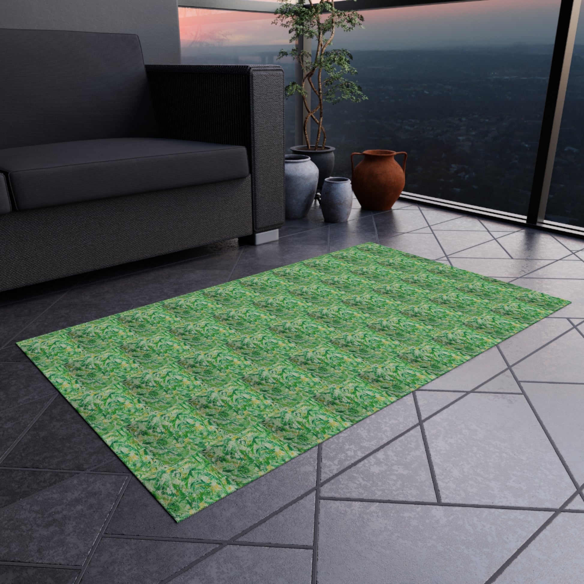 'Windswept - Whispers of Comfort' by Catherine Sweet Outdoor Rug
