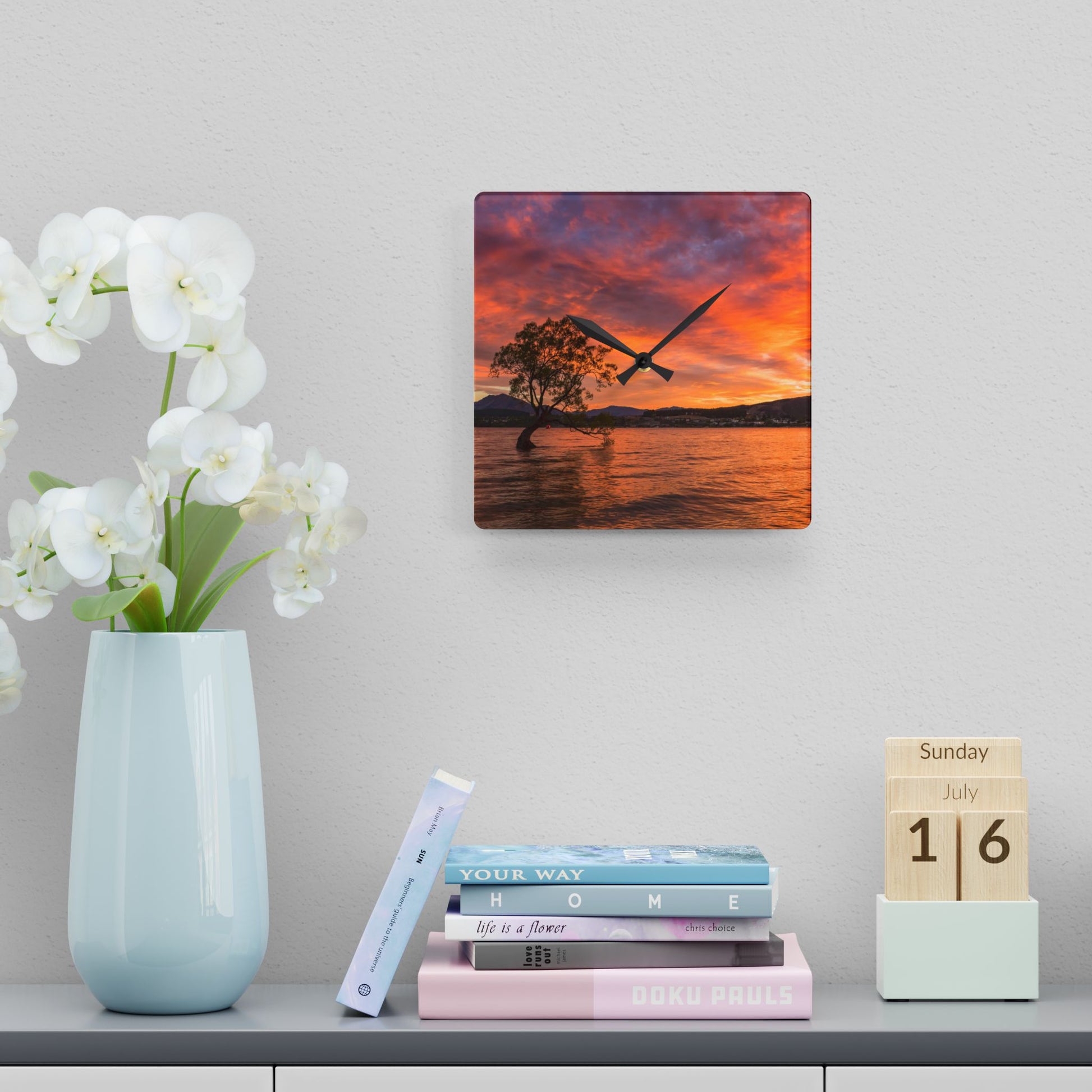 Wanaka Queenstown Wall Clock