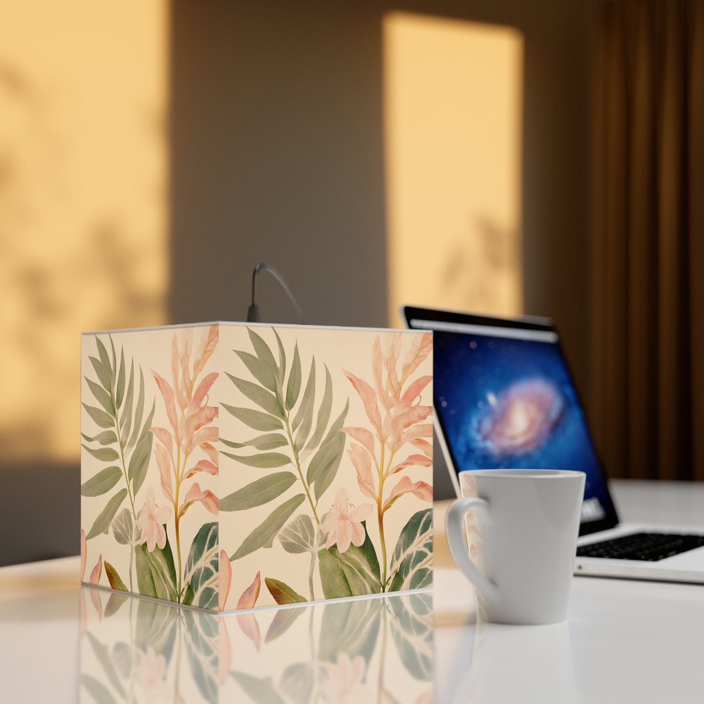 Nature's Aura Light Cube Lamp Box