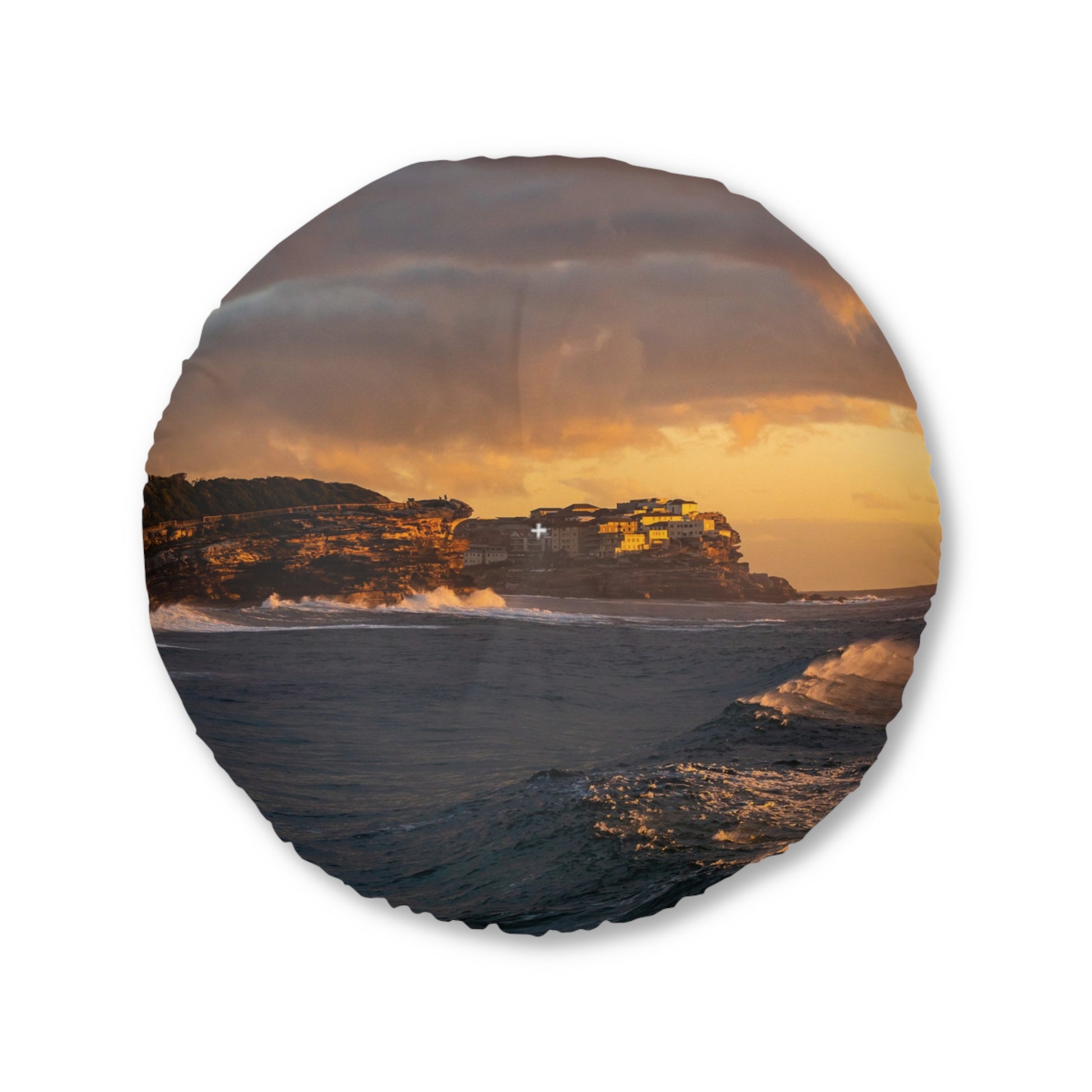 Bronte Surf Tufted Floor Pillow