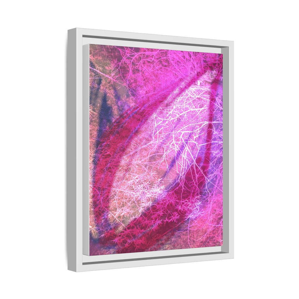 'A Bloom' Framed Canvas Art