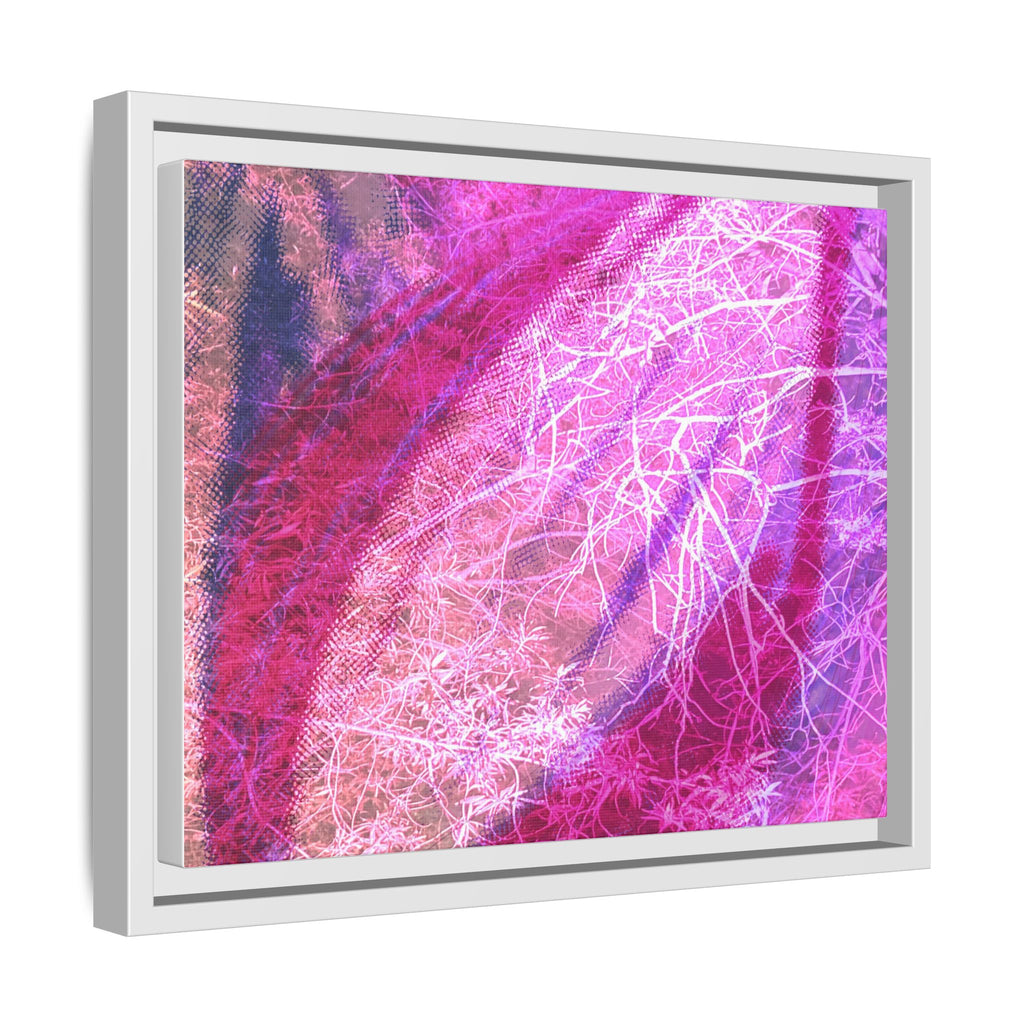 'A Bloom' Framed Canvas Art