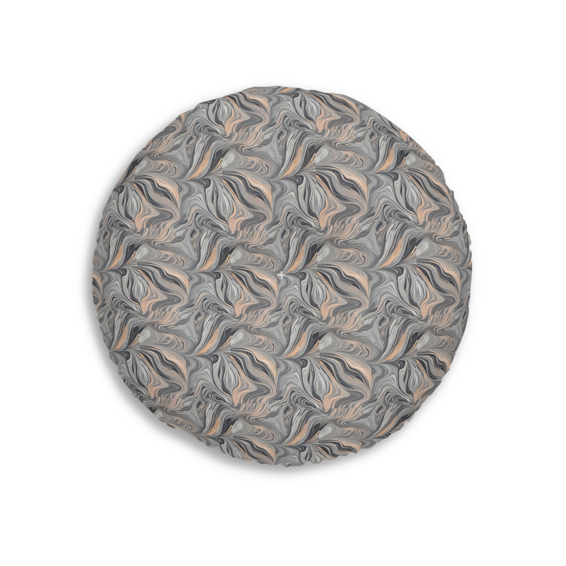 Stonescape Round Tufted Floor Pillow