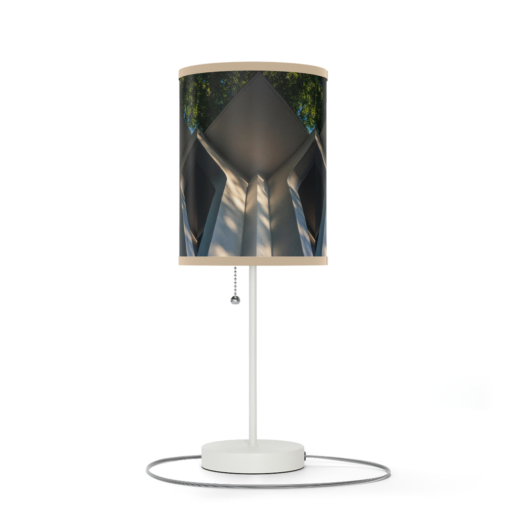 Geometric Corner Table Lamp