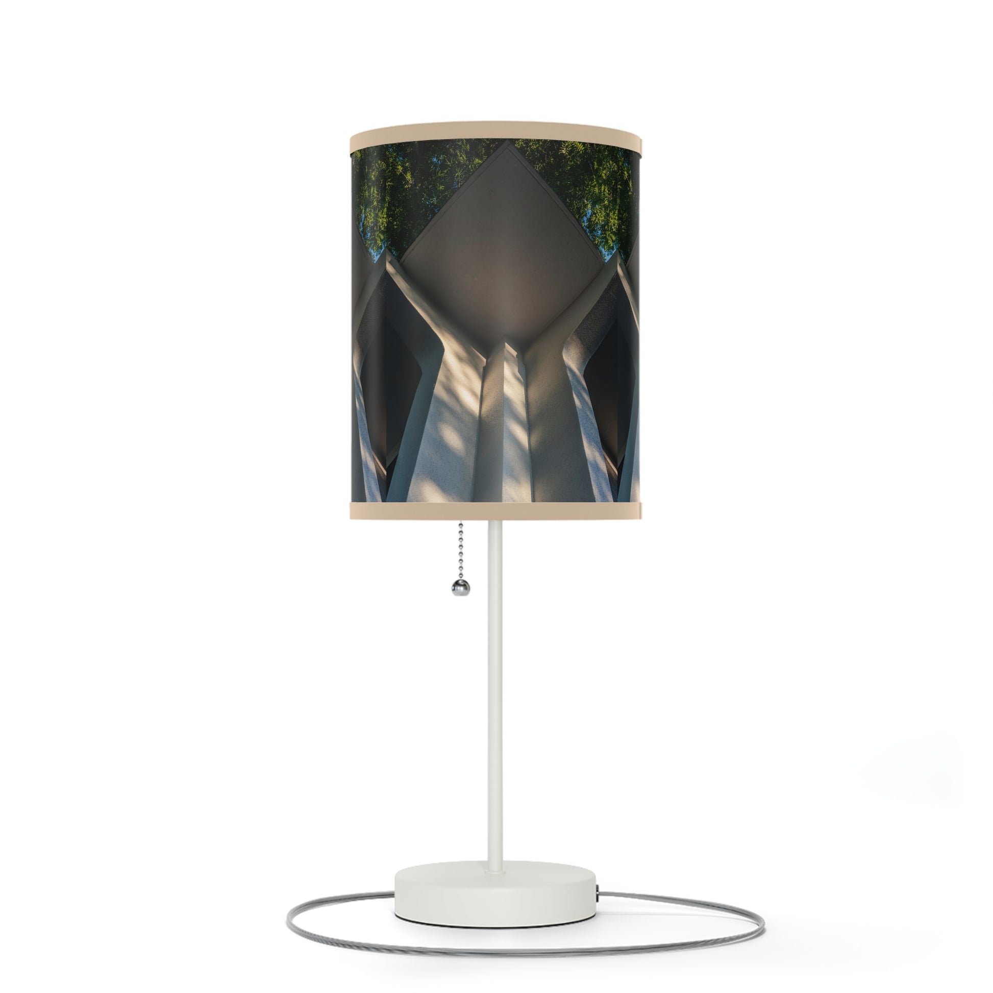 Geometric Corner Table Lamp