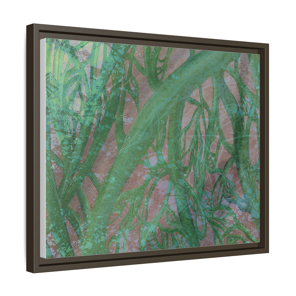 Inner Depths Framed Canvas Art