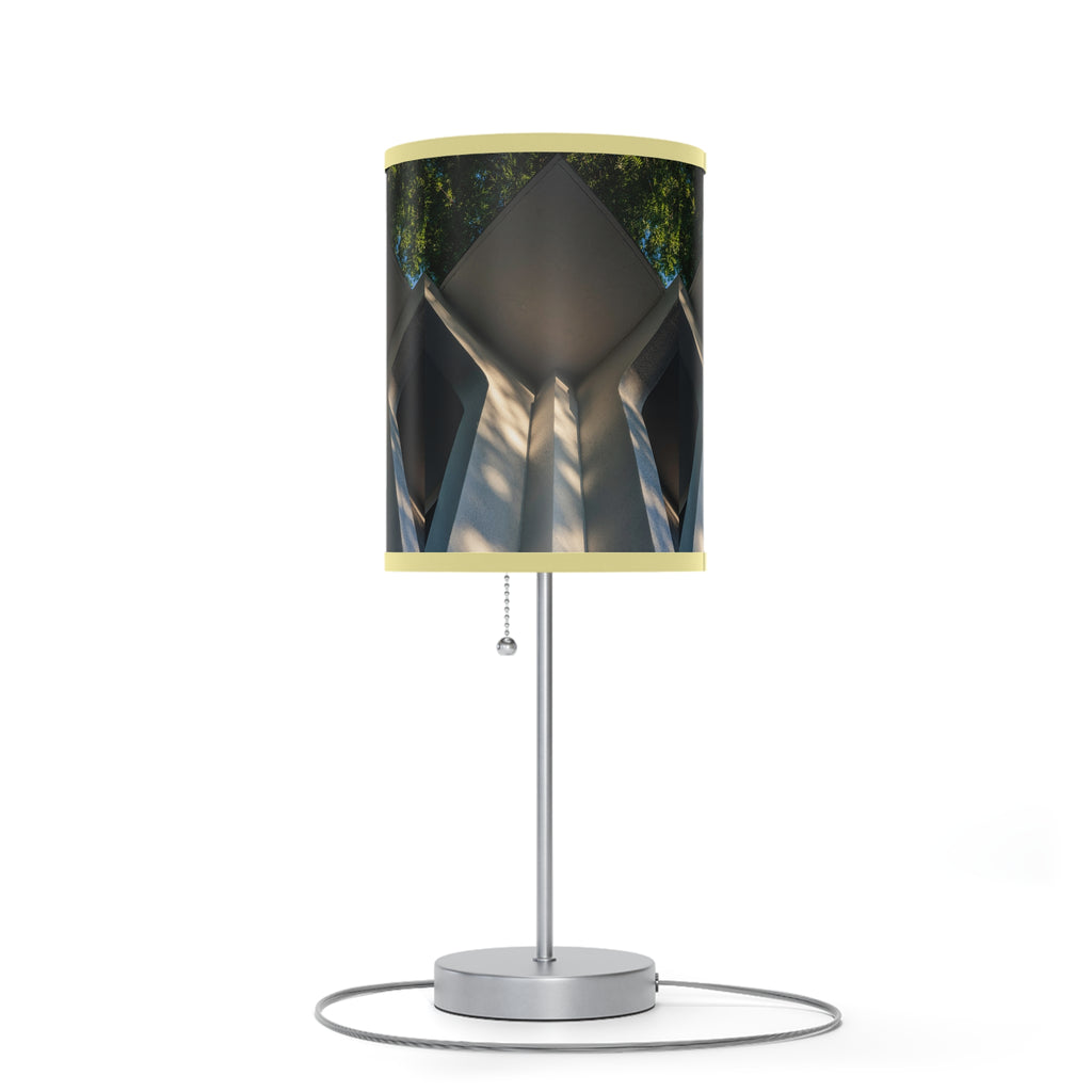 Geometric Corner Table Lamp