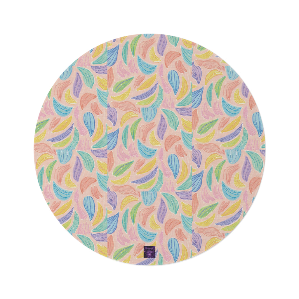 Pastels Round Rug
