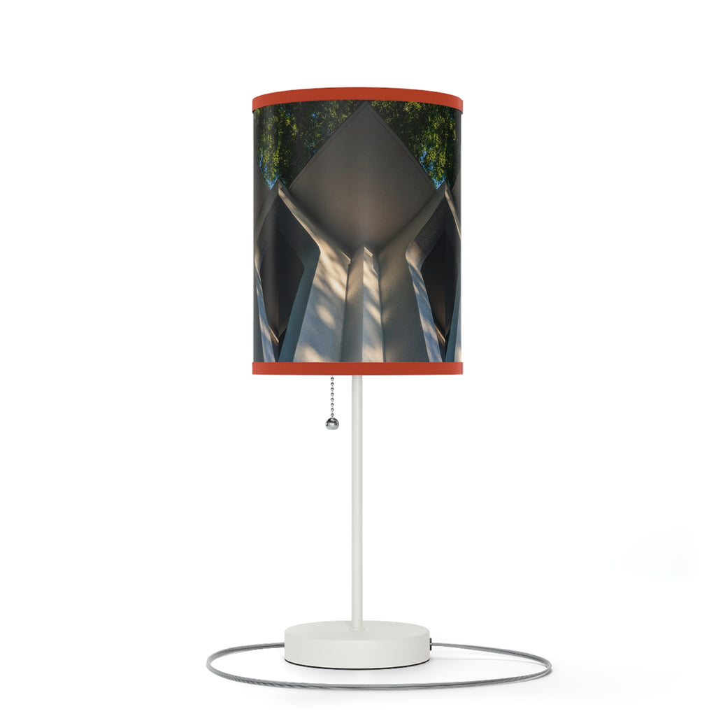 Geometric Corner Table Lamp