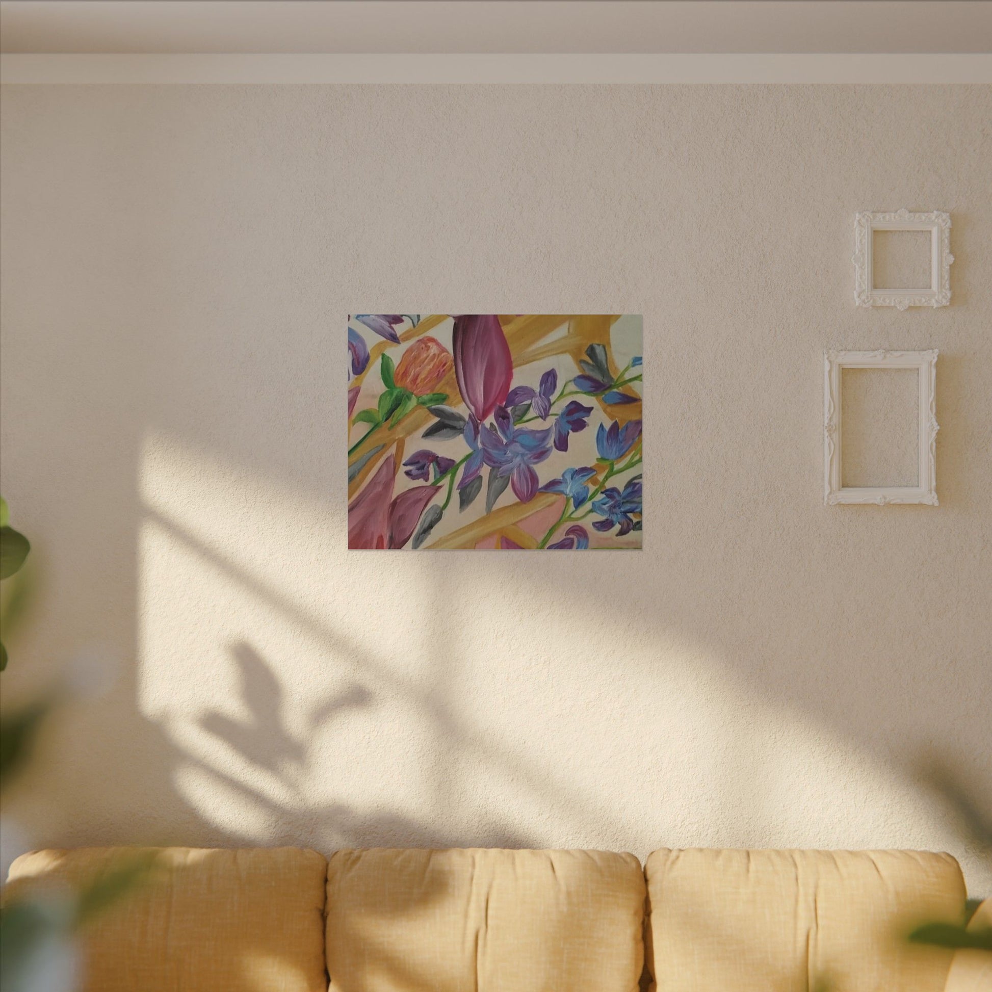 'A Dream of Flowers' Canvas