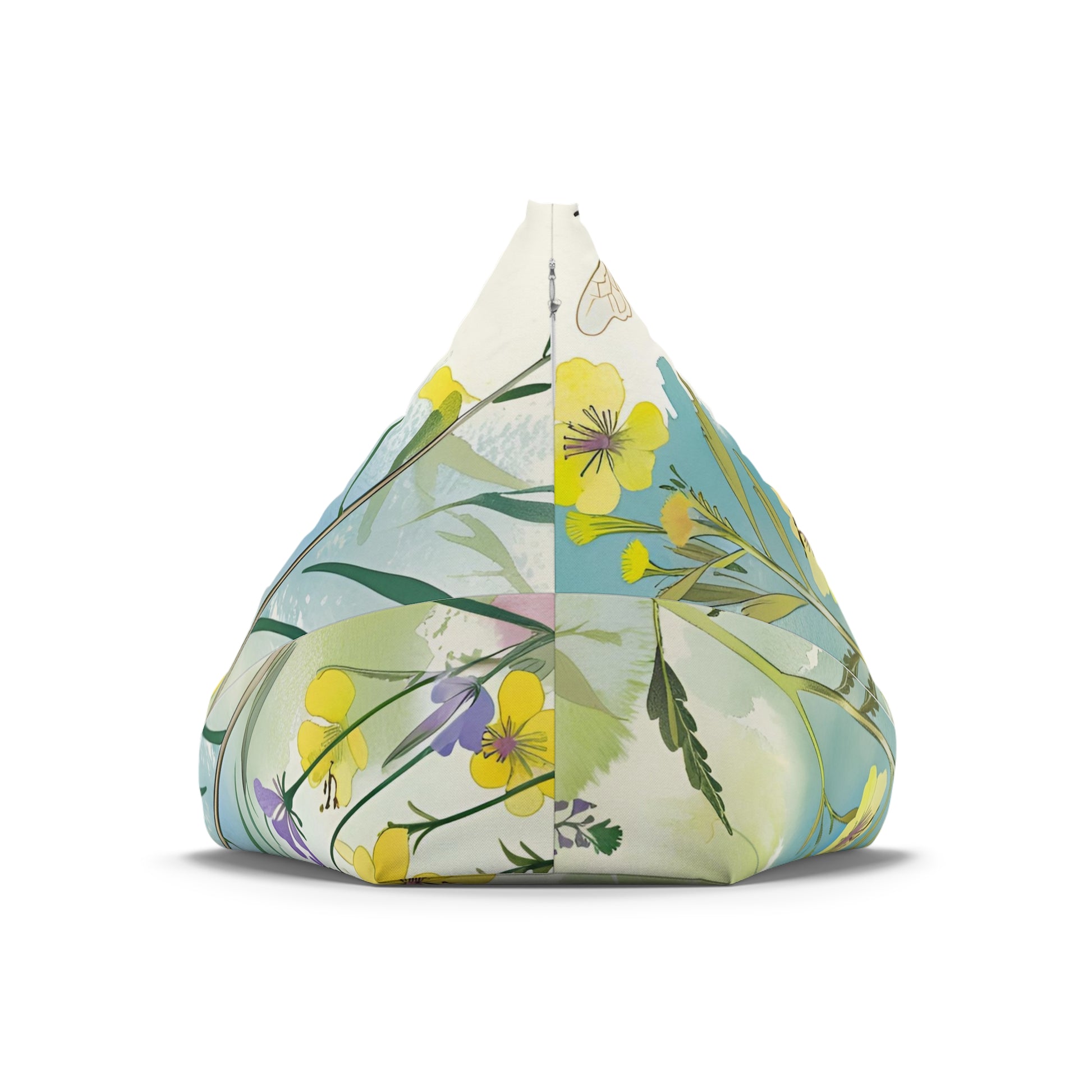 Bee Garden Bean Bag Chair Cover