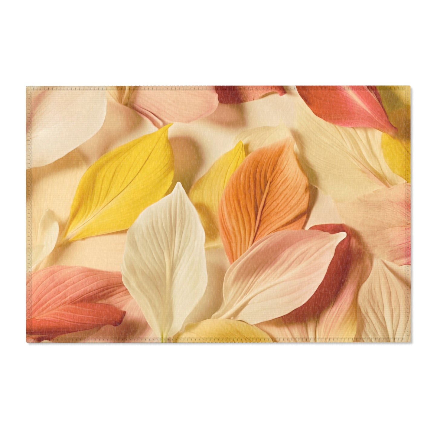 Textured Petals Area Rugs