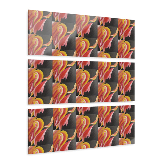 'A Autistic Phoenix' Acrylic Prints (Triptych)