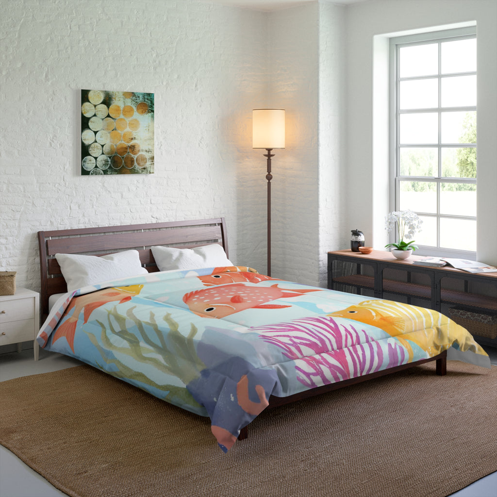 Coral Reef Comforter