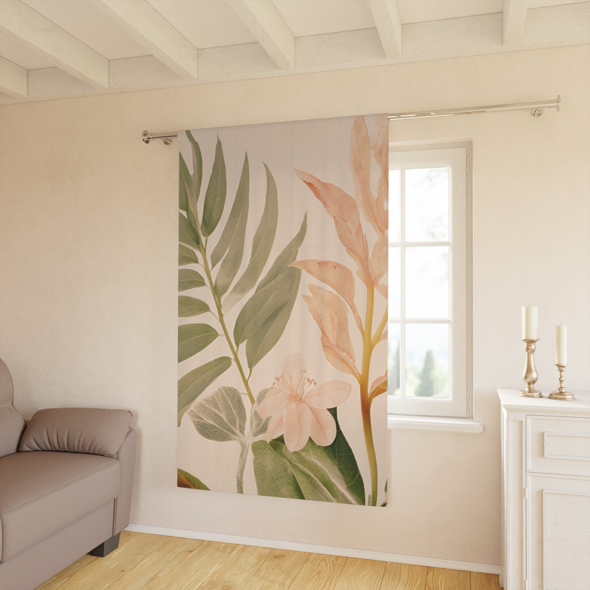 Nature's Aura Window Curtains (1 Piece)