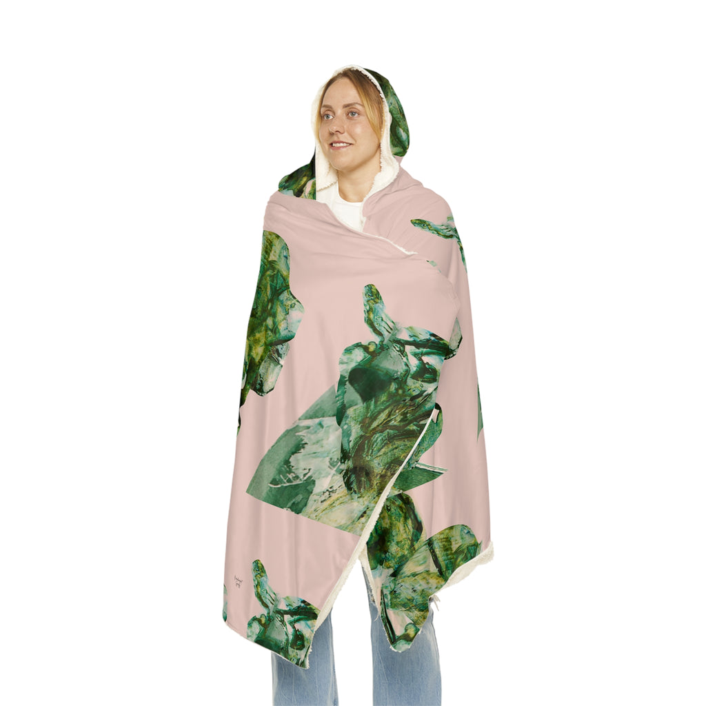 Vegetating  by Lu Meng  Snuggle Blanket