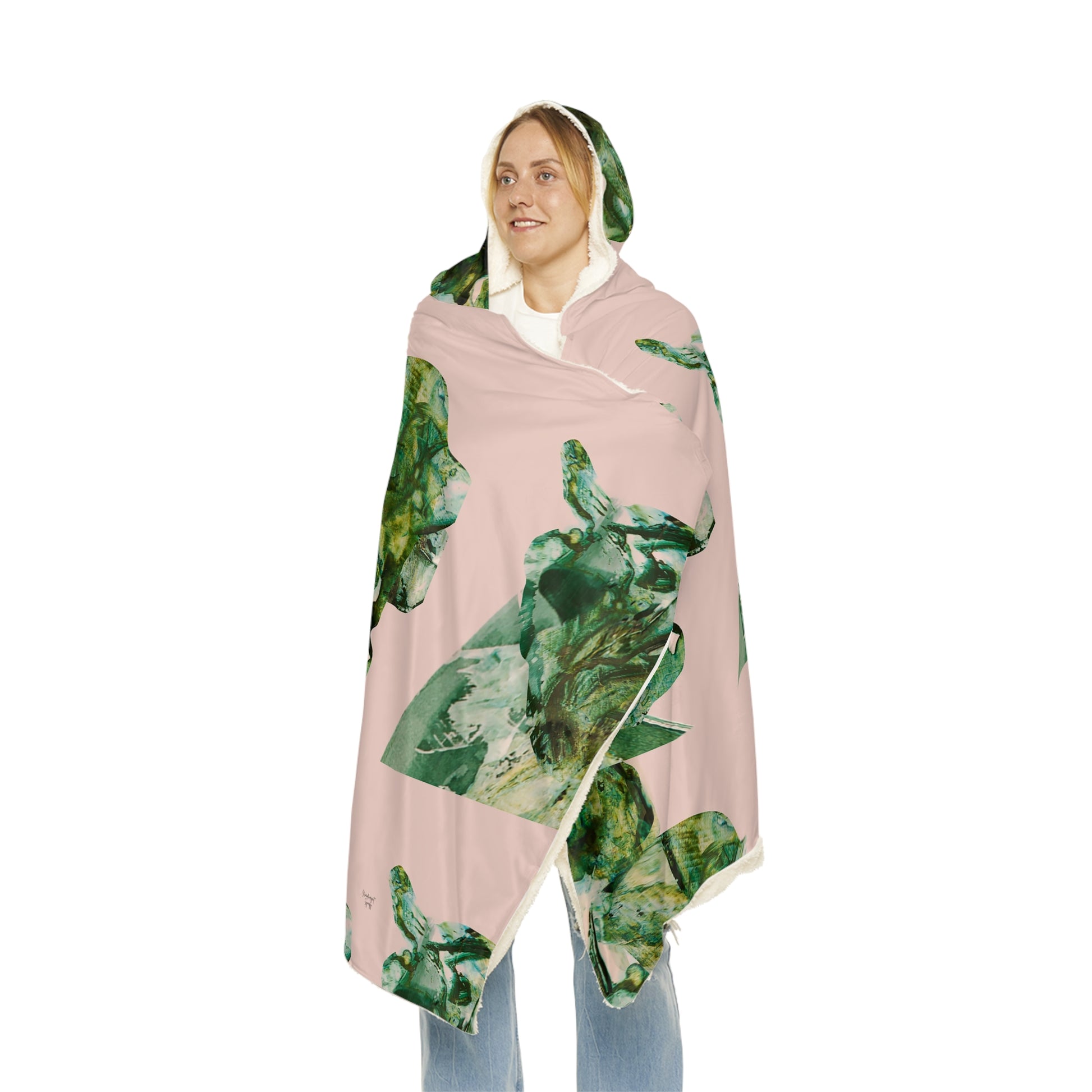 Vegetating  by Lu Meng  Snuggle Blanket