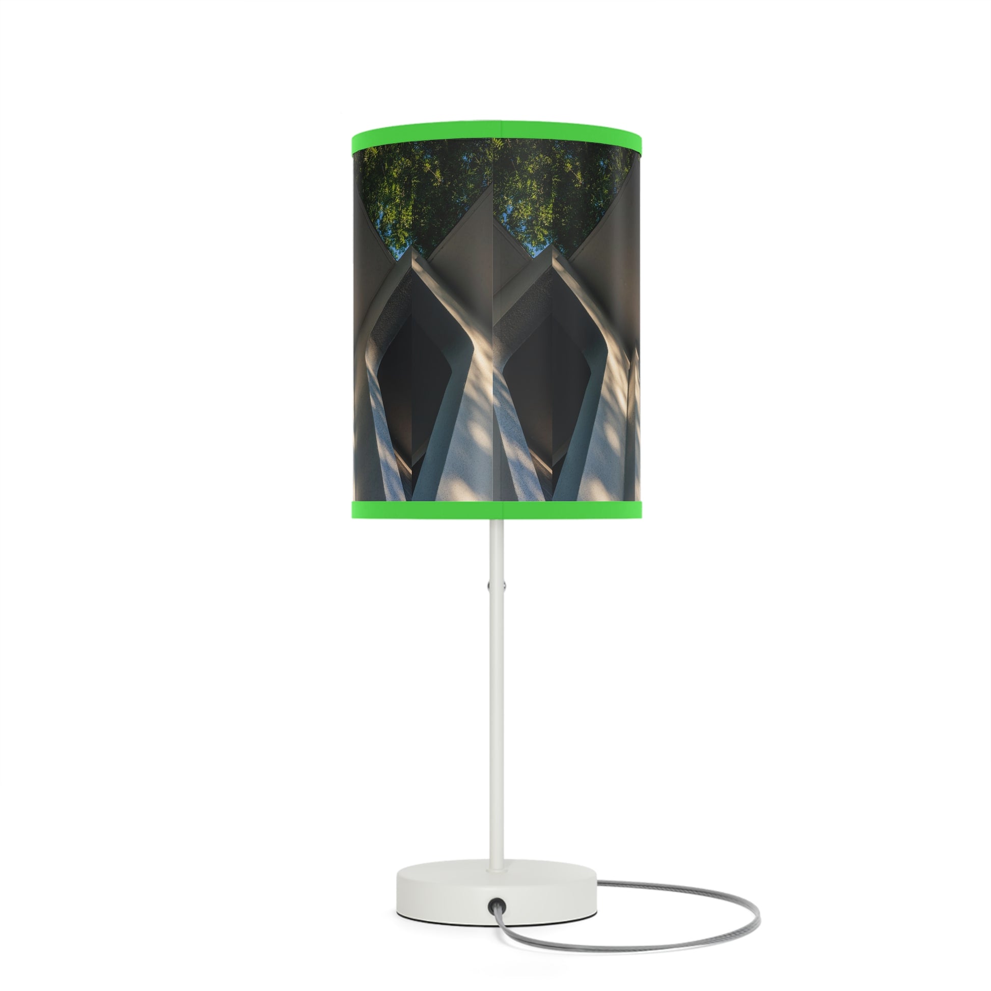 Geometric Corner Table Lamp