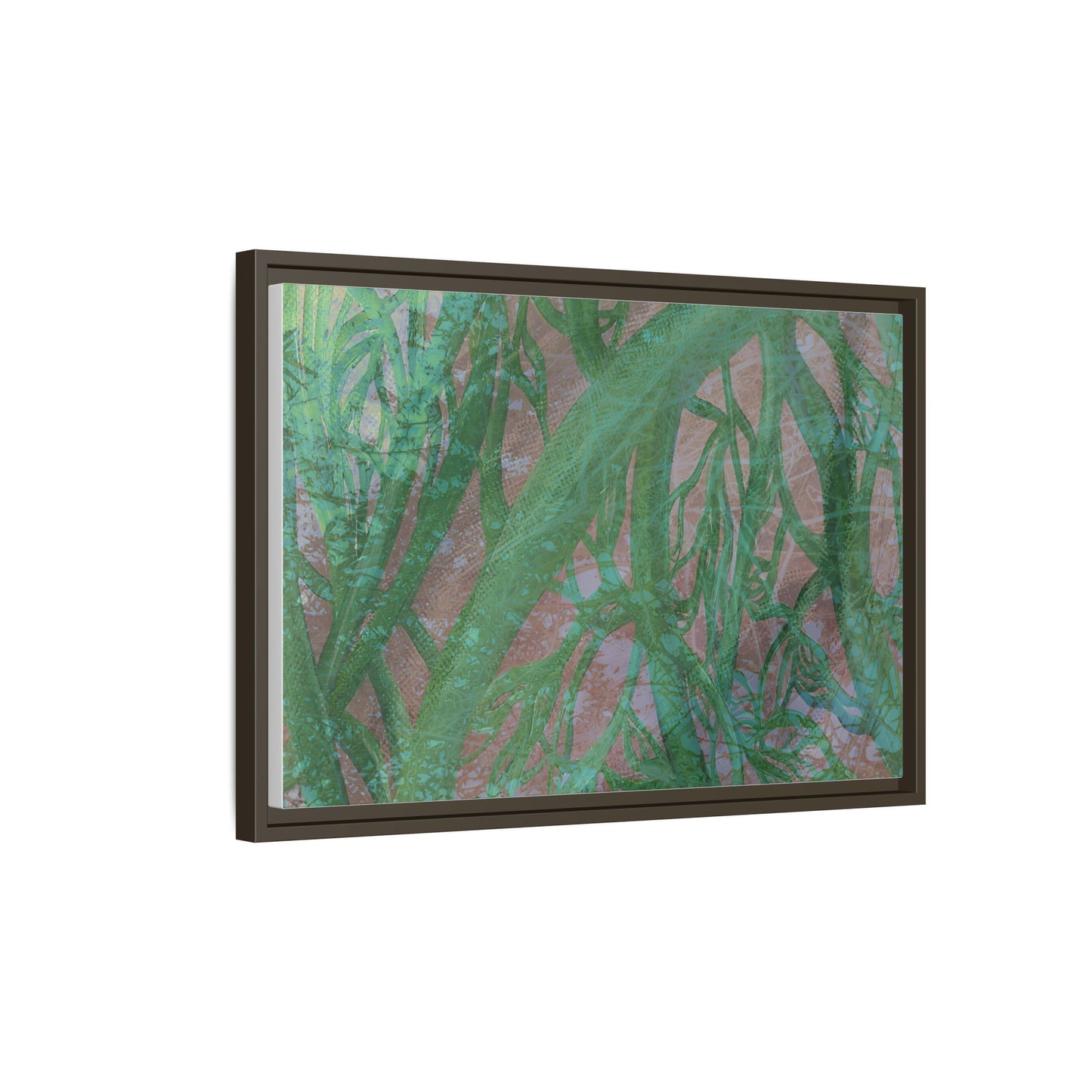 Inner Depths Framed Canvas Art