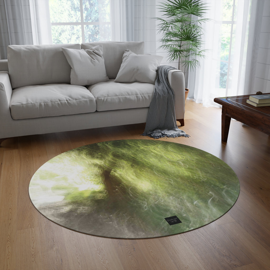 Sage Godrei x Neurodivergent Synergy  Round Rug