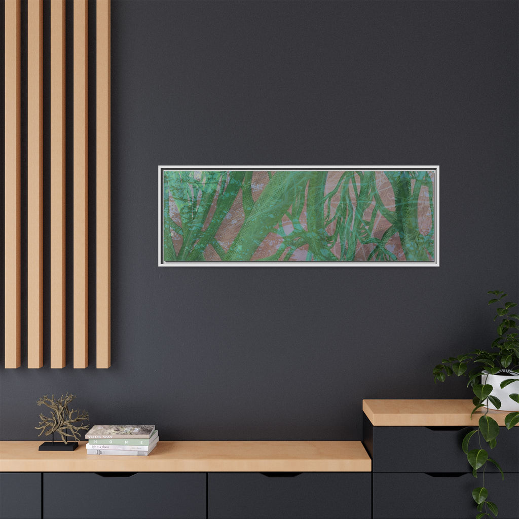 Inner Depths Framed Canvas Art