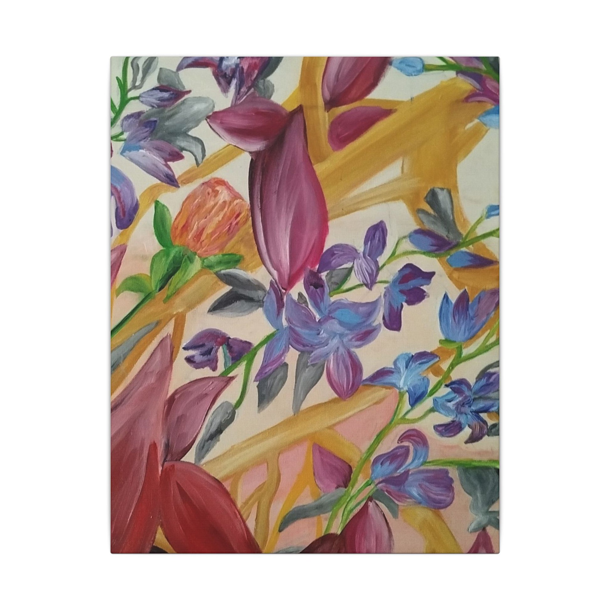 'A Dream of Flowers' Canvas