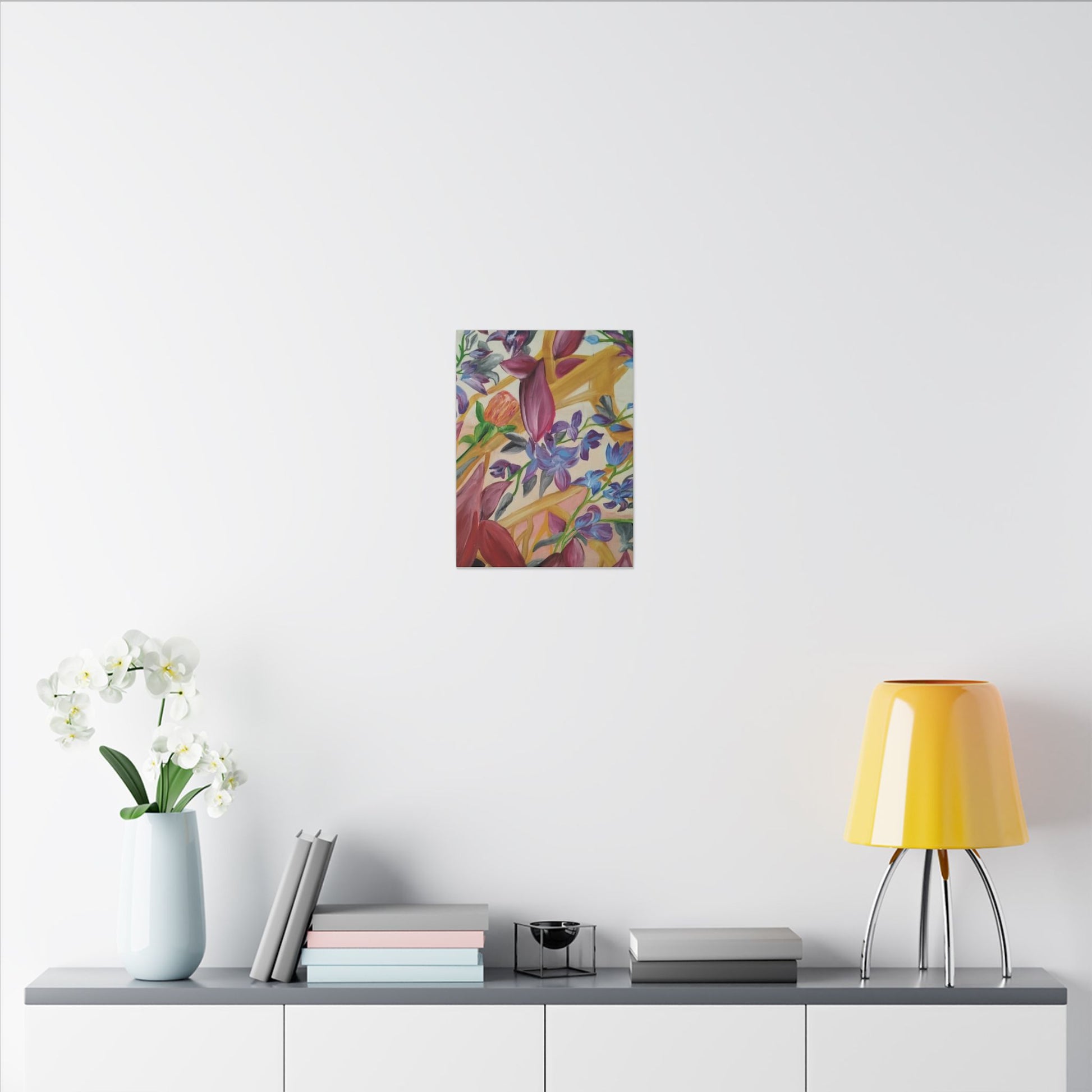 'A Dream of Flowers' Canvas