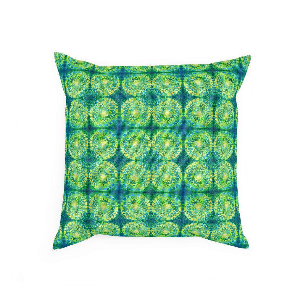 Safety Net Circles by Uta Feinstein Pillow
