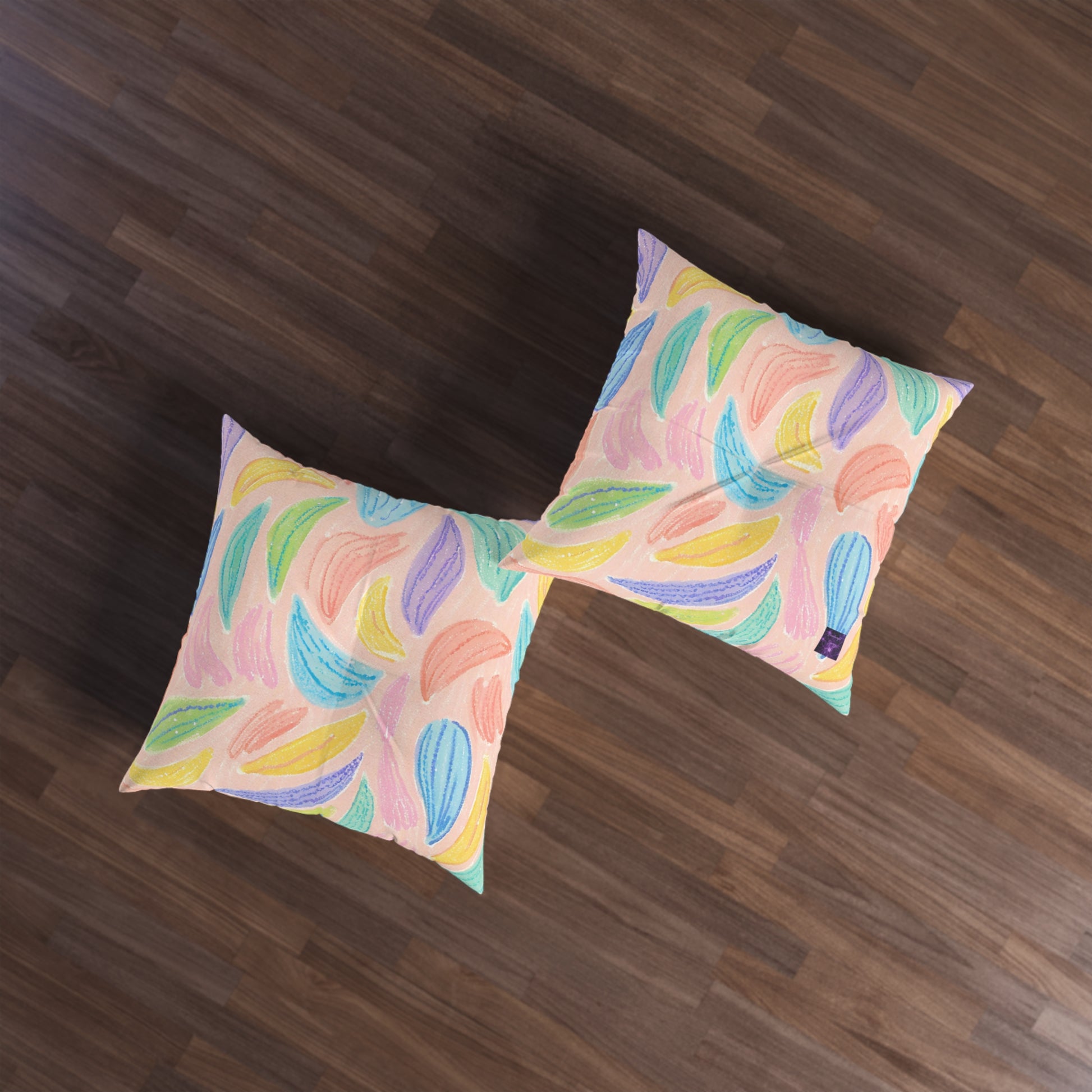 Pastels Tufted Floor Pillow